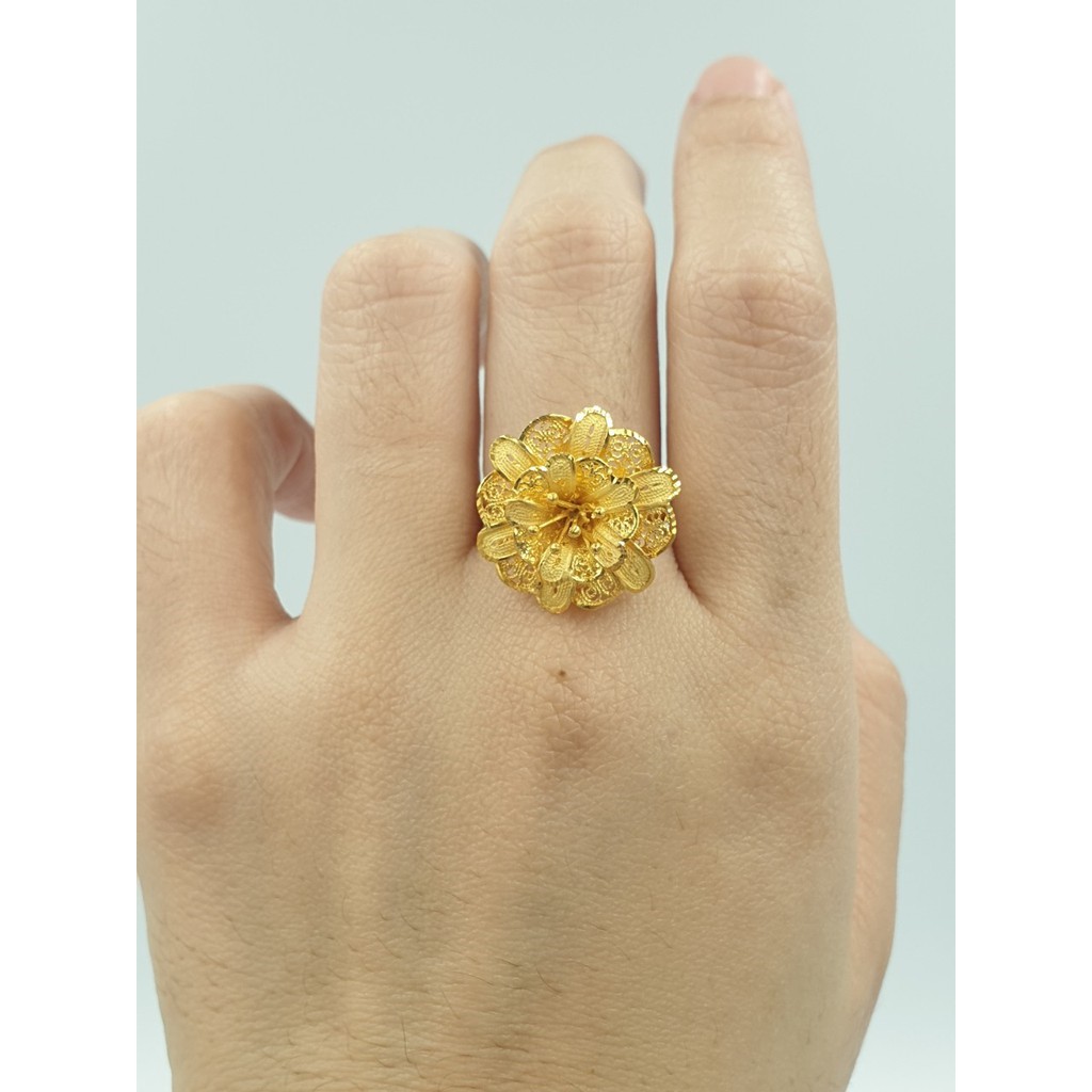 Cincin Emas Bunga - KibrisPDR