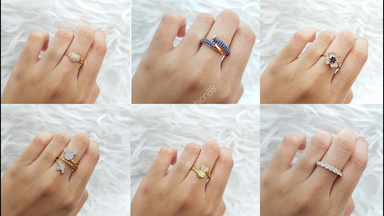 Detail Cincin Emas Cantik Dan Simple Nomer 55