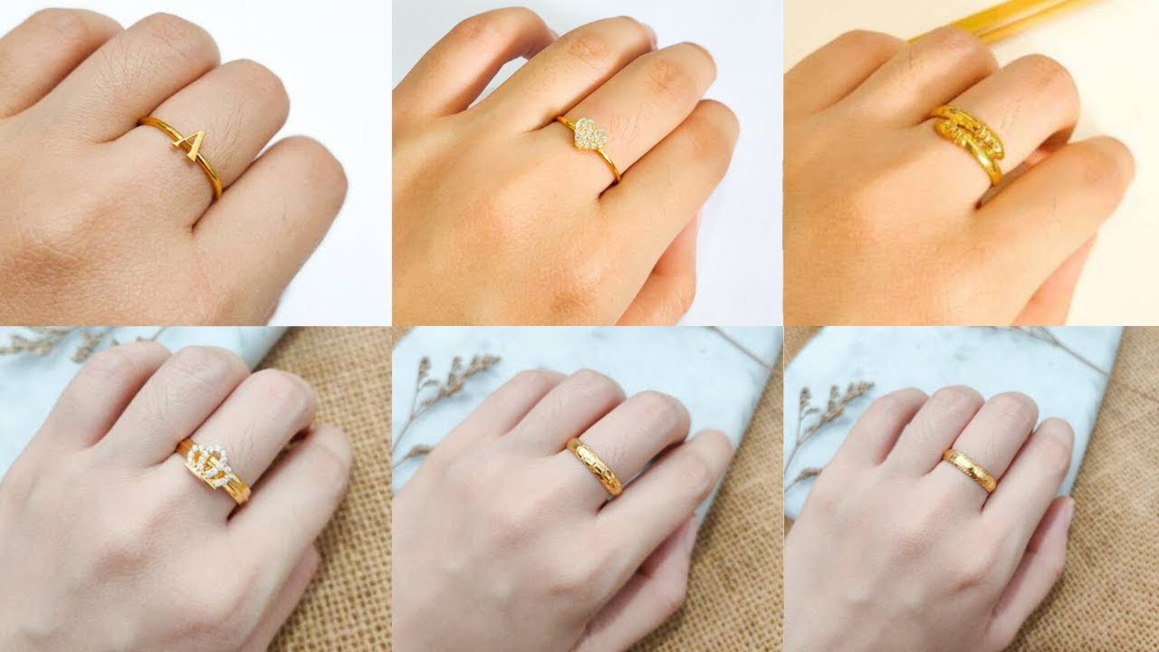 Detail Cincin Emas Cantik Dan Simple Nomer 7