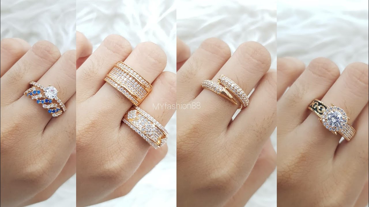 Detail Cincin Emas Cantik Elegan Nomer 18