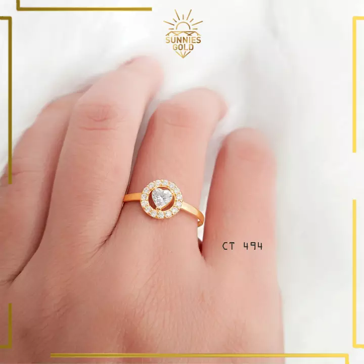 Detail Cincin Emas Cantik Elegan Nomer 35