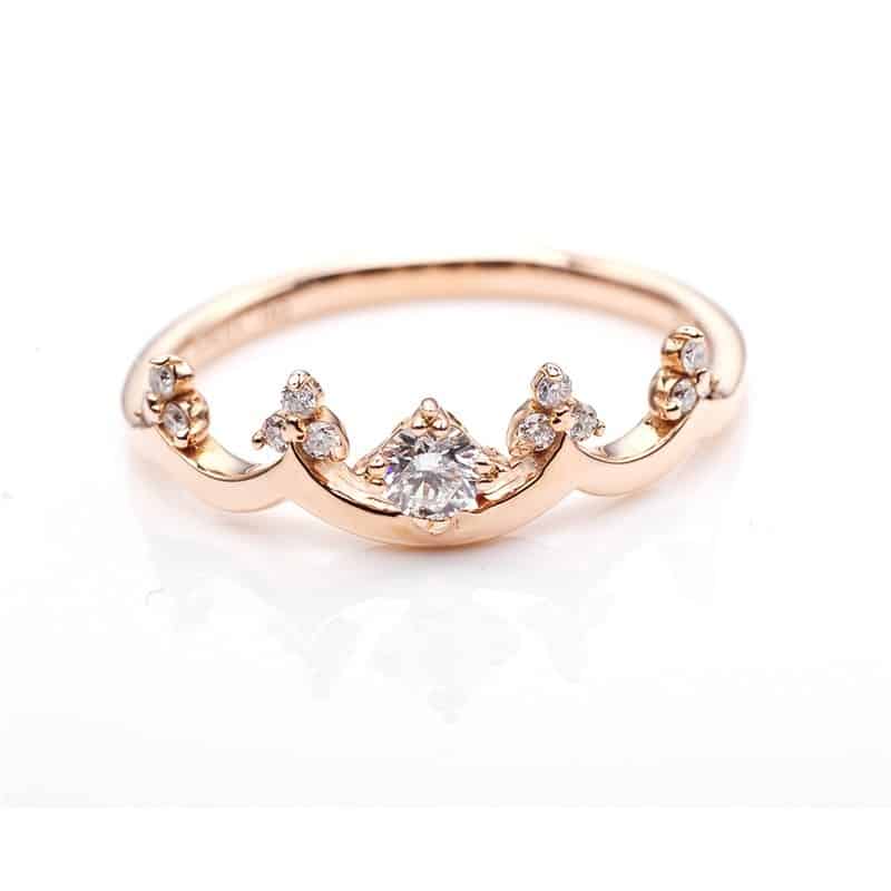 Detail Cincin Emas Cantik Elegan Nomer 9