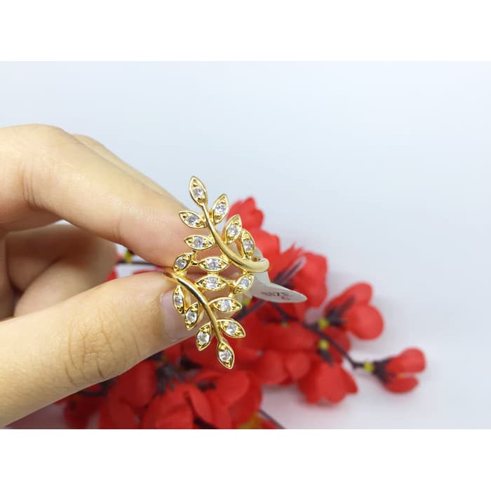 Cincin Emas Model Daun - KibrisPDR