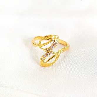 Detail Cincin Emas Model Daun Nomer 13