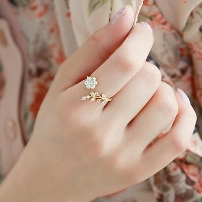 Detail Cincin Emas Model Daun Nomer 27