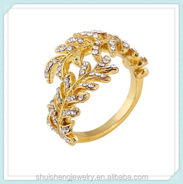 Detail Cincin Emas Model Daun Nomer 34