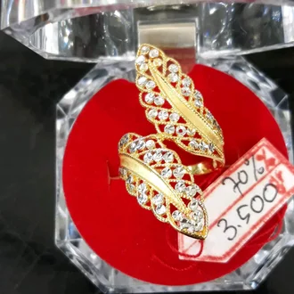 Detail Cincin Emas Model Daun Nomer 35