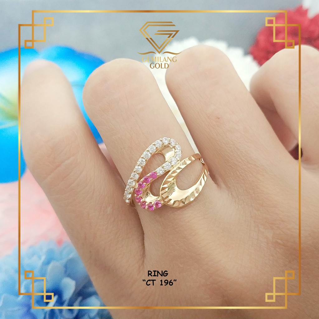 Detail Cincin Emas Model Daun Nomer 50