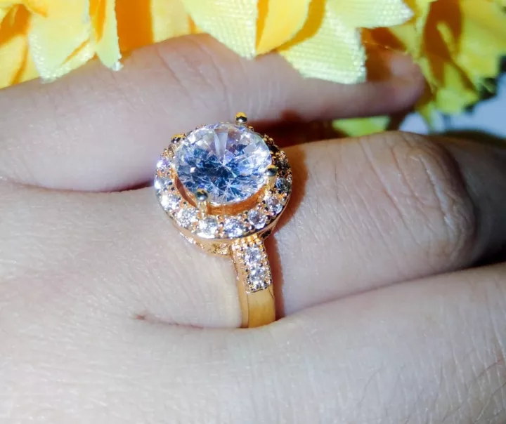 Detail Cincin Emas Permata Nomer 3