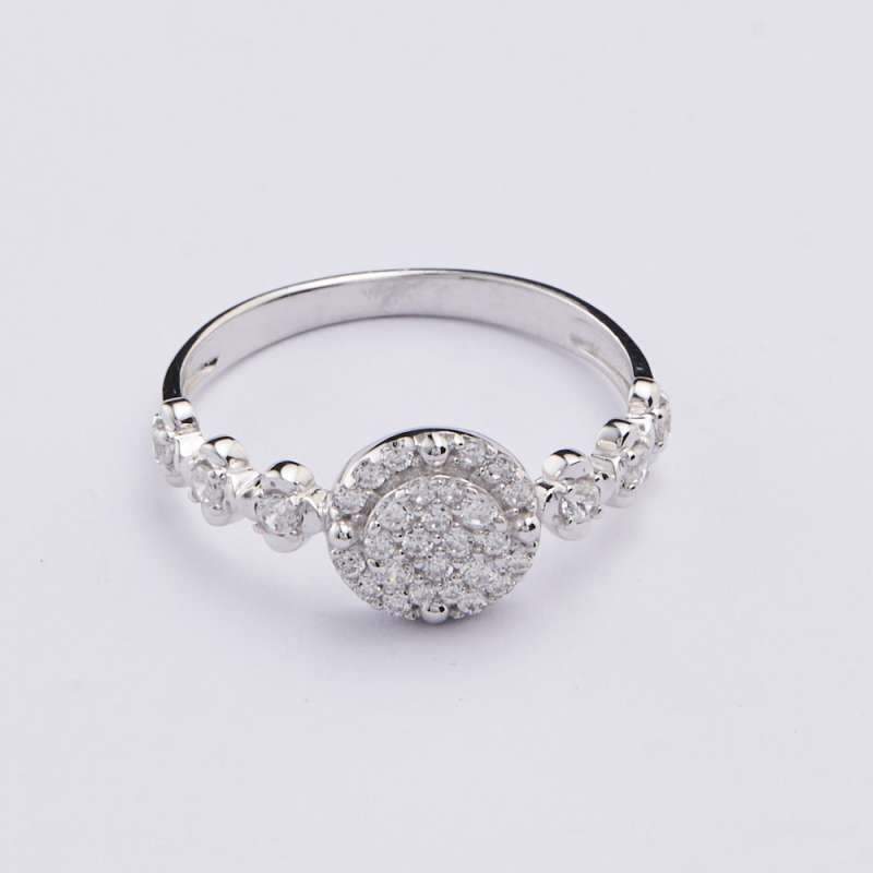 Detail Cincin Emas Putih Elegan Nomer 33