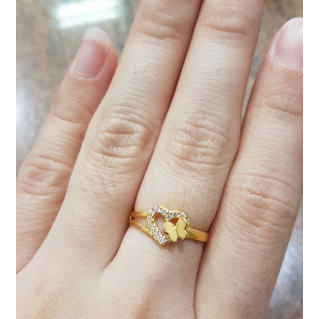 Detail Cincin Emas Simple Dan Elegan Nomer 53