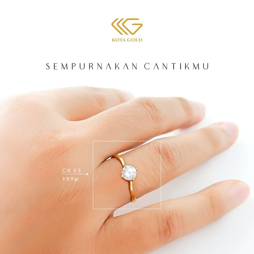 Detail Cincin Emas Wanita Nomer 14