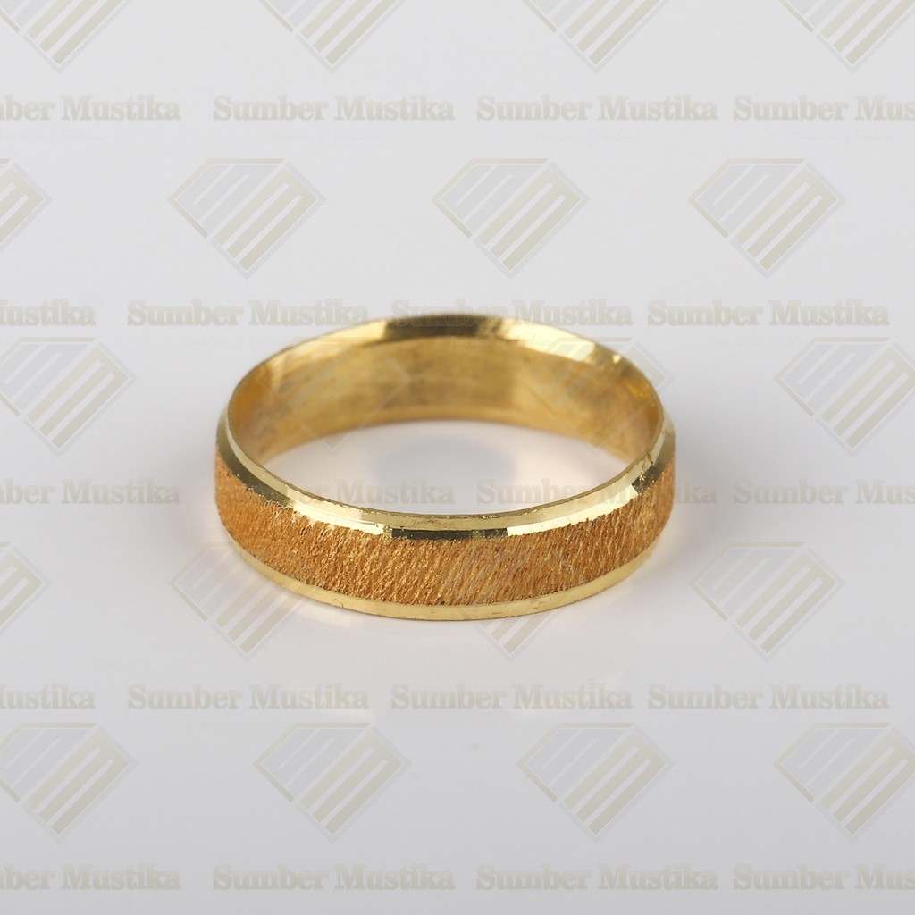 Detail Cincin Kawin Emas Kuning 24 Karat Nomer 15