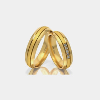 Detail Cincin Kawin Emas Kuning 24 Karat Nomer 4