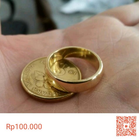 Detail Cincin Koin Emas Nomer 25