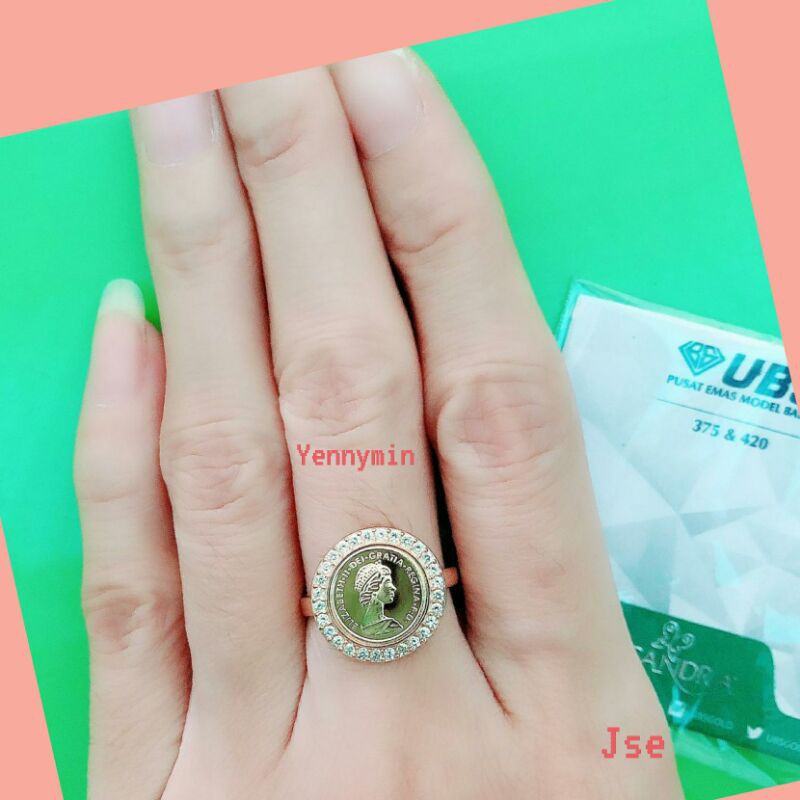 Detail Cincin Koin Emas Nomer 34