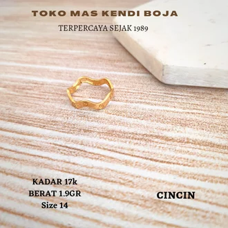 Detail Cincin Model Petir Nomer 45