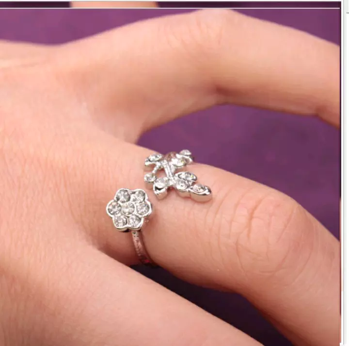 Detail Cincin Motif Bunga Nomer 17