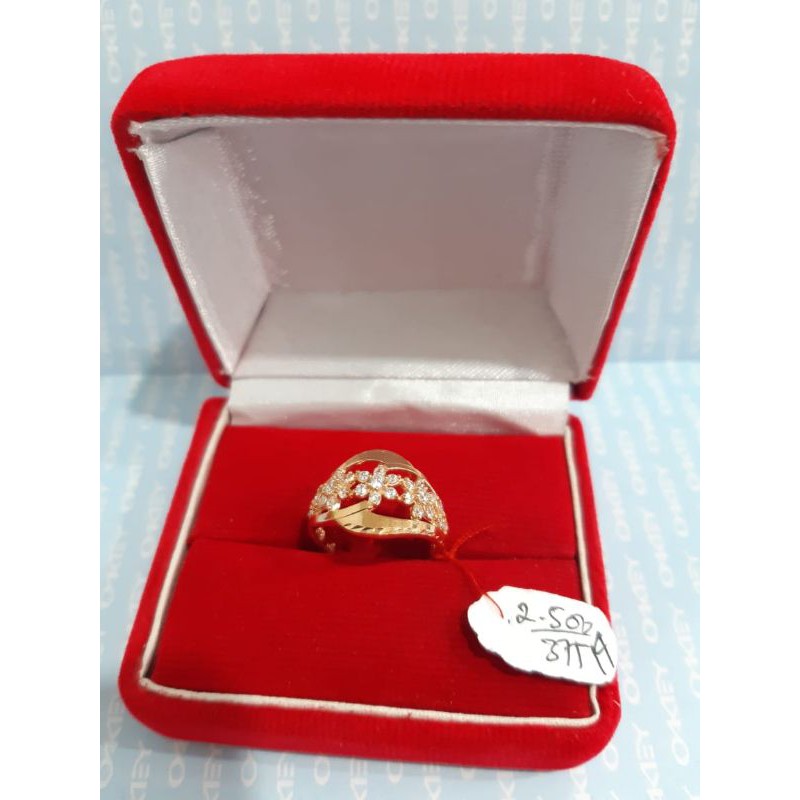 Detail Cincin Motif Bunga Nomer 19