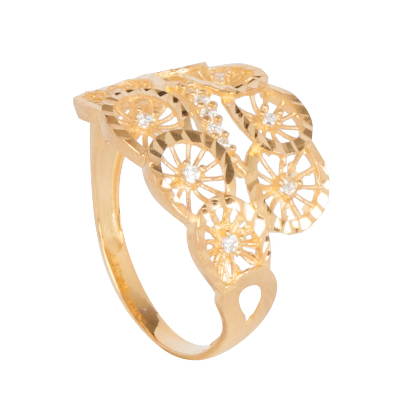 Detail Cincin Motif Bunga Nomer 34