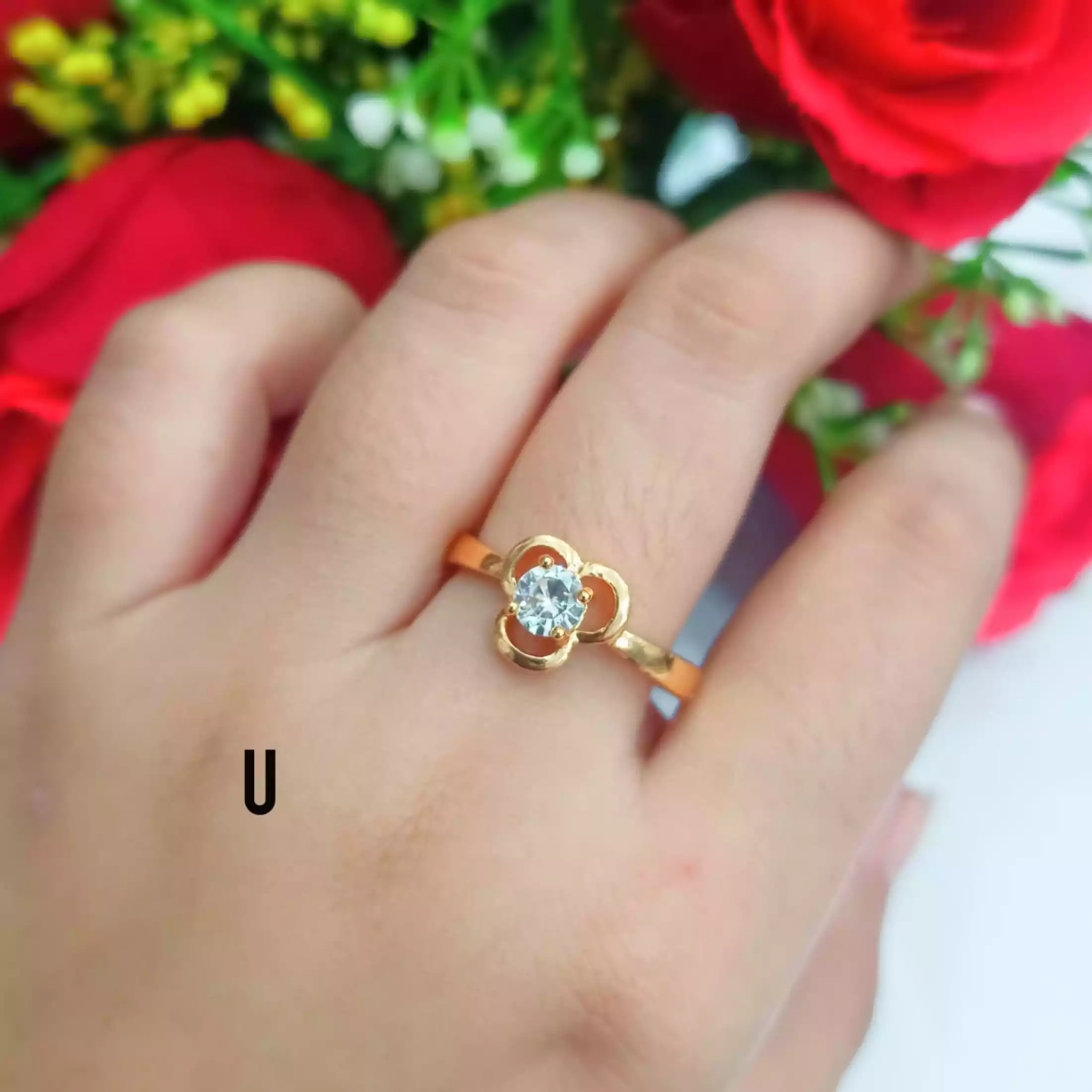 Detail Cincin Motif Bunga Nomer 37