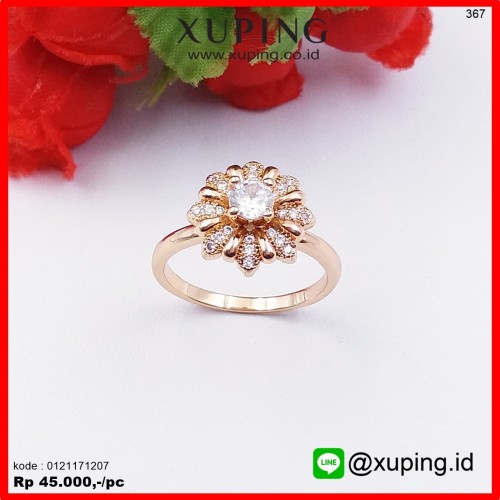 Detail Cincin Motif Bunga Nomer 38