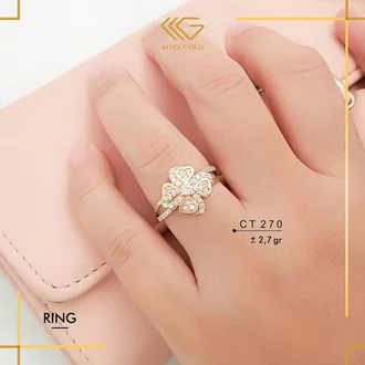Detail Cincin Motif Bunga Nomer 5