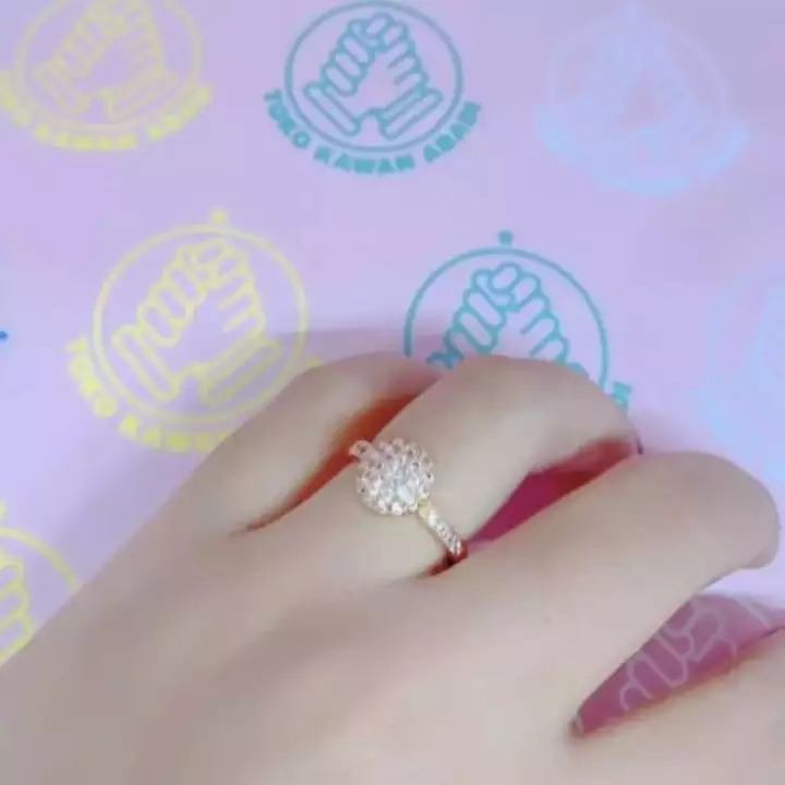 Detail Cincin Motif Bunga Nomer 49