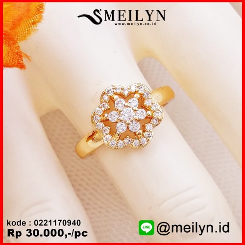 Detail Cincin Motif Bunga Nomer 52