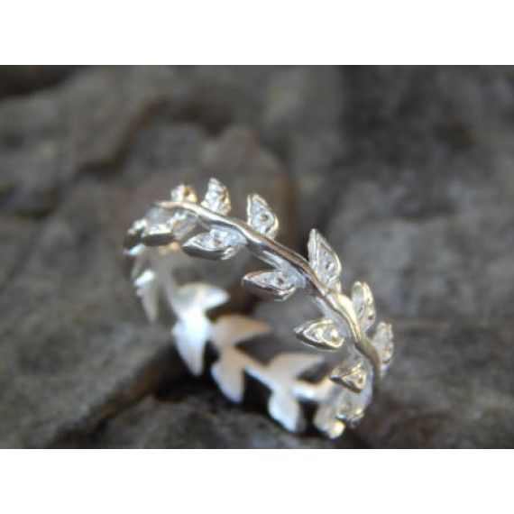 Detail Cincin Motif Daun Nomer 12