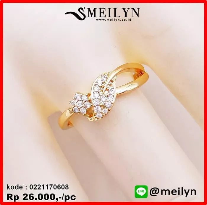 Detail Cincin Motif Daun Nomer 19