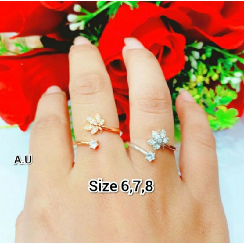 Detail Cincin Motif Daun Nomer 27