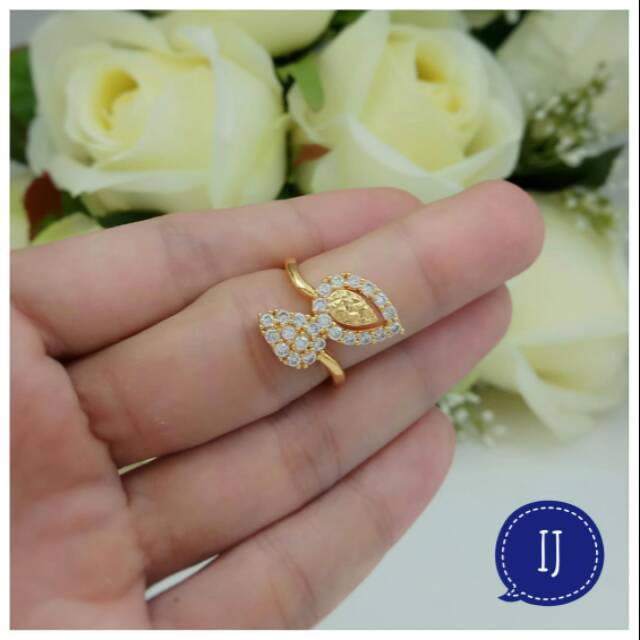 Detail Cincin Motif Daun Nomer 29