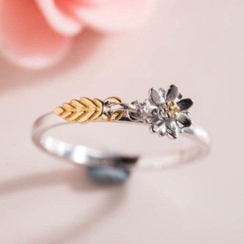 Detail Cincin Motif Daun Nomer 32