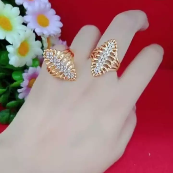 Detail Cincin Motif Daun Nomer 38