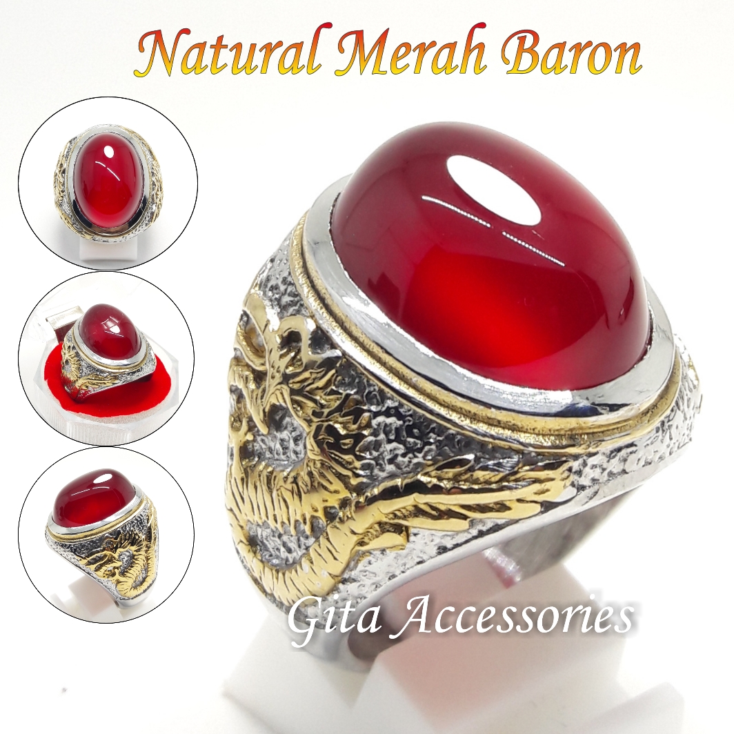 Detail Cincin Motif Naga Nomer 16