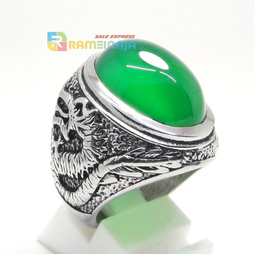 Detail Cincin Motif Naga Nomer 40