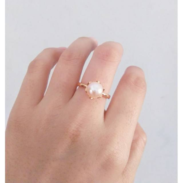 Cincin Mutiara Simple - KibrisPDR