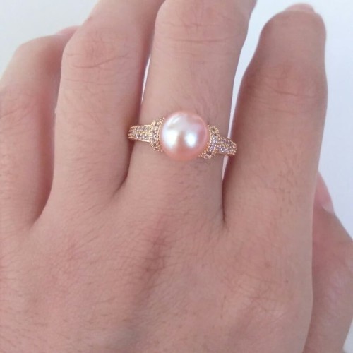 Detail Cincin Mutiara Simple Nomer 17