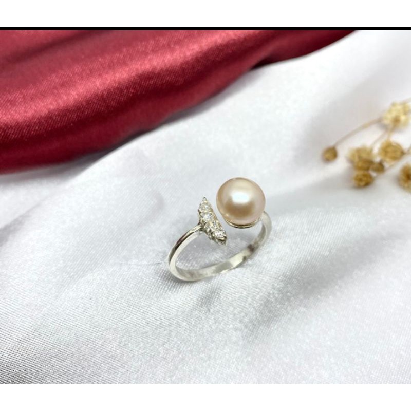 Detail Cincin Mutiara Simple Nomer 19