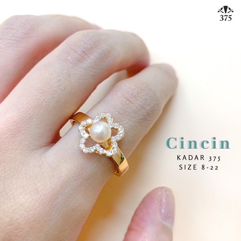 Detail Cincin Mutiara Simple Nomer 38