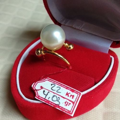 Detail Cincin Mutiara Simple Nomer 53