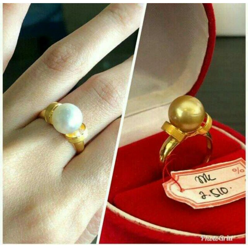 Detail Cincin Mutiara Simple Nomer 54