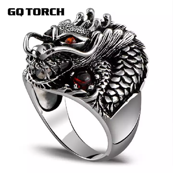 Detail Cincin Naga Perak Nomer 27