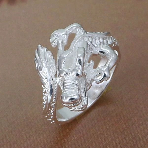 Detail Cincin Naga Perak Nomer 38