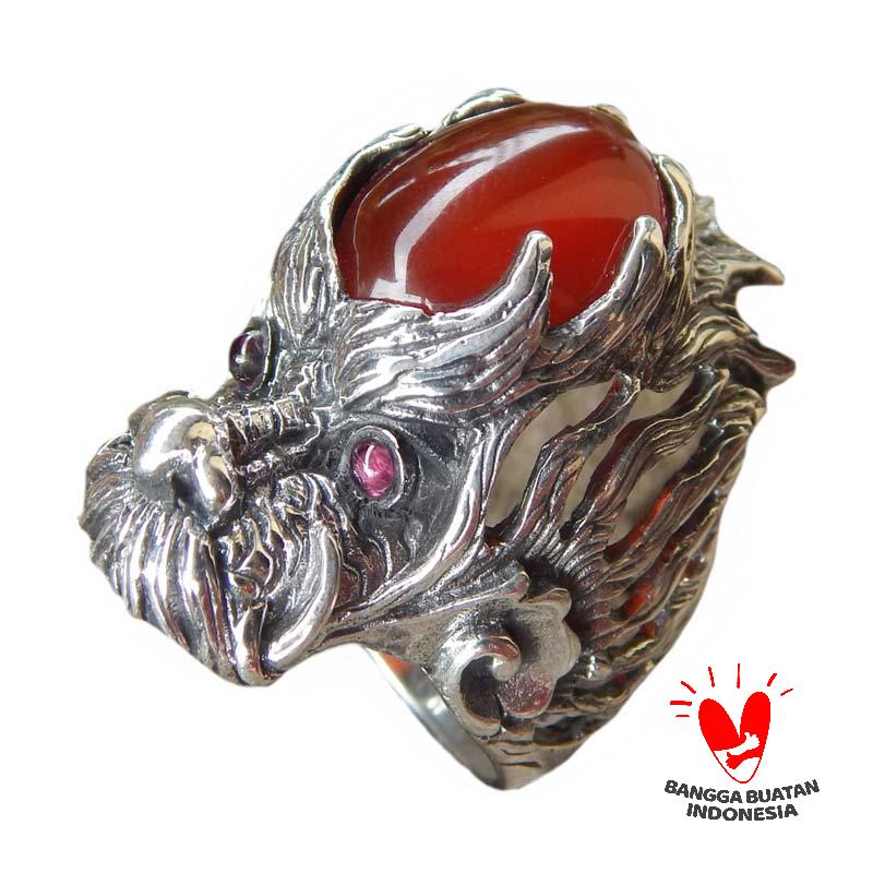 Detail Cincin Naga Perak Nomer 5