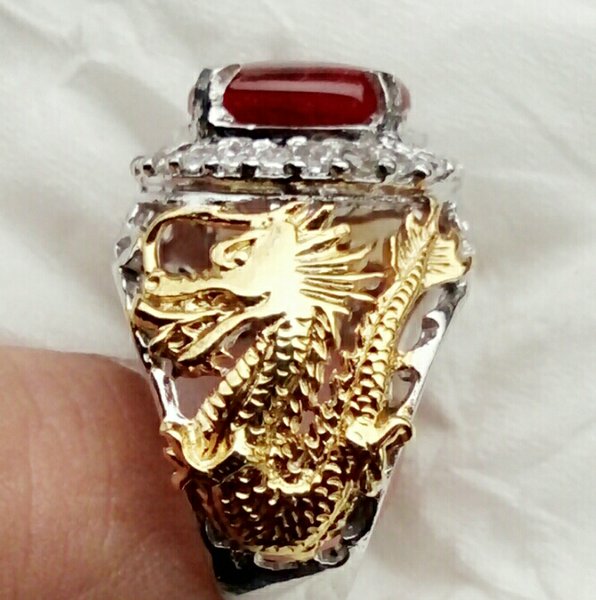 Detail Cincin Naga Perak Nomer 41