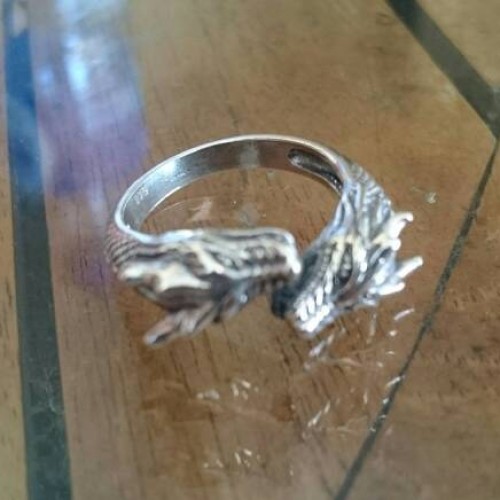 Detail Cincin Naga Perak Nomer 49