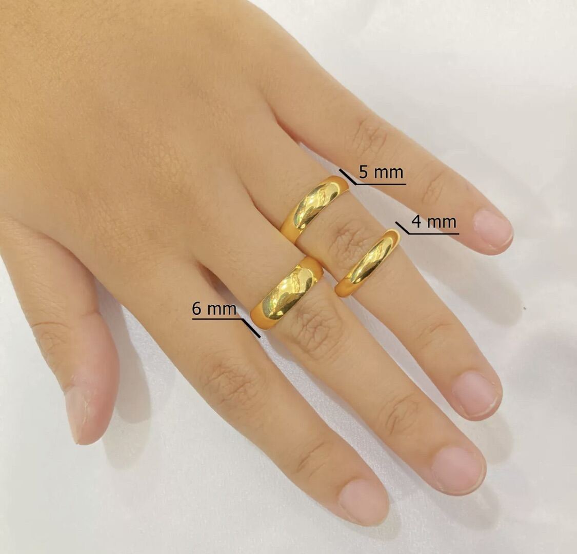 Detail Cincin Nikah Emas 24 Karat Nomer 18