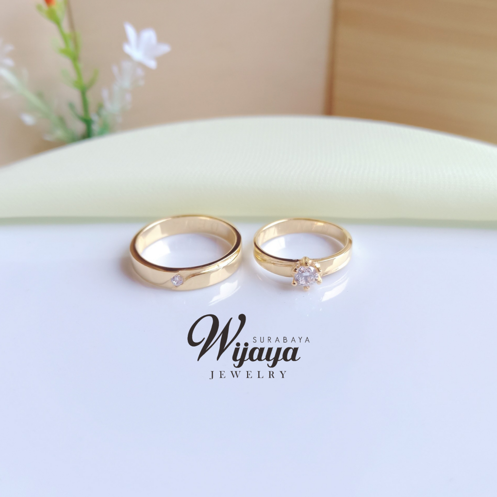 Detail Cincin Nikah Emas Model Terbaru Dan Tempat Nya Nomer 4